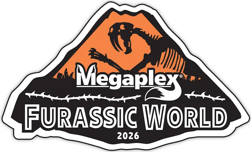 A convention banner for 2026 Megaplex Furry Con.