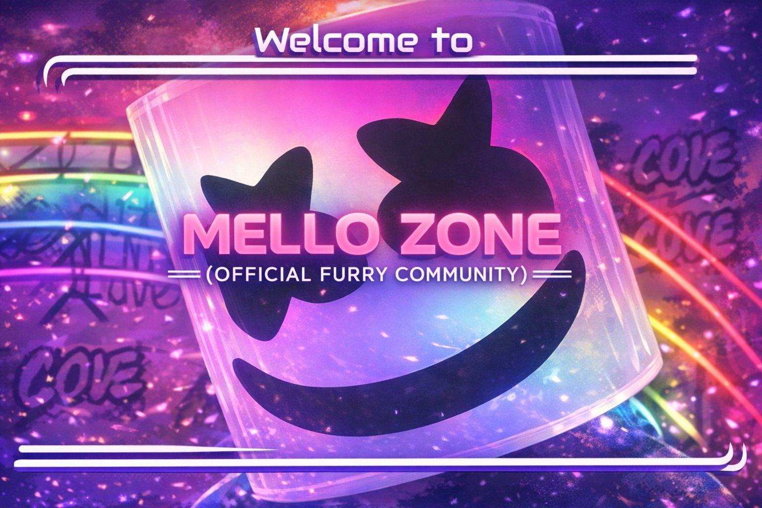 Mello Zone welcome artwork representing a clearer path toward support and treatment