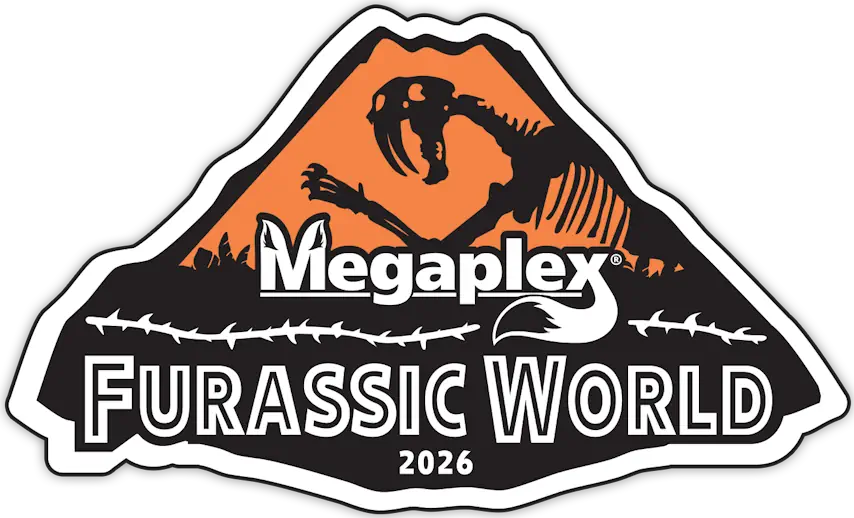 A convention banner for 2026 Megaplex Furry Con.