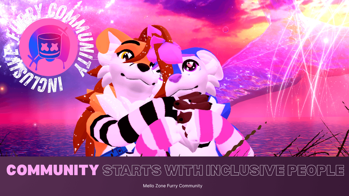 Mello Zone Furry Community social preview artwork